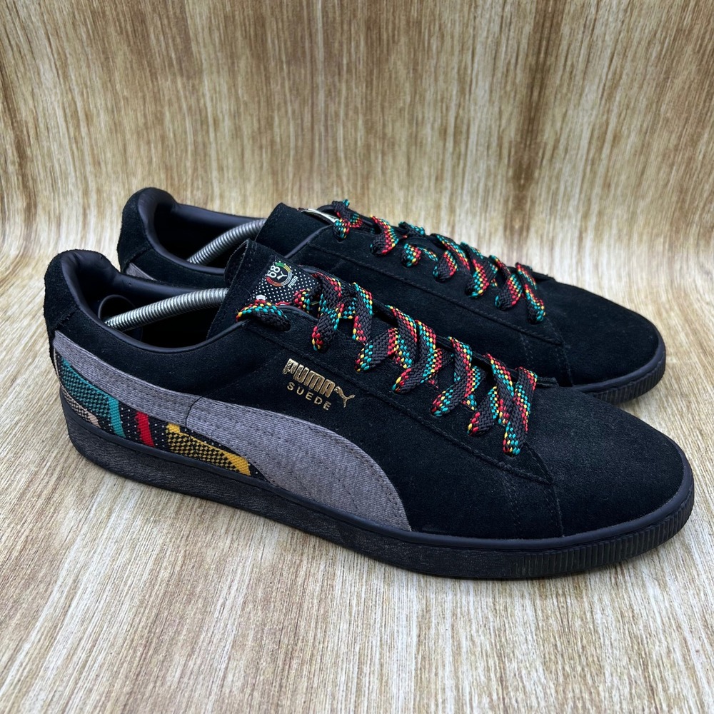 Puma Suede Classic Jersey Men's Size 13 Black History Month Heritage 361874-01